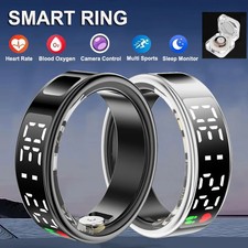 Smart Heallth Ring Heart Rate Blood Oxygen Sleep Monitor Fitness For Android iOS