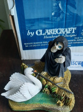 Clarecraft Discworld DW111 Death and the Swan with Box and Tent Card