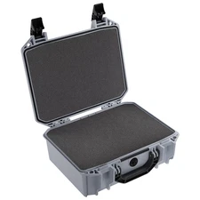 Pelican Pelican V200C Vault Equipment Case with Foam, Ghost Gray