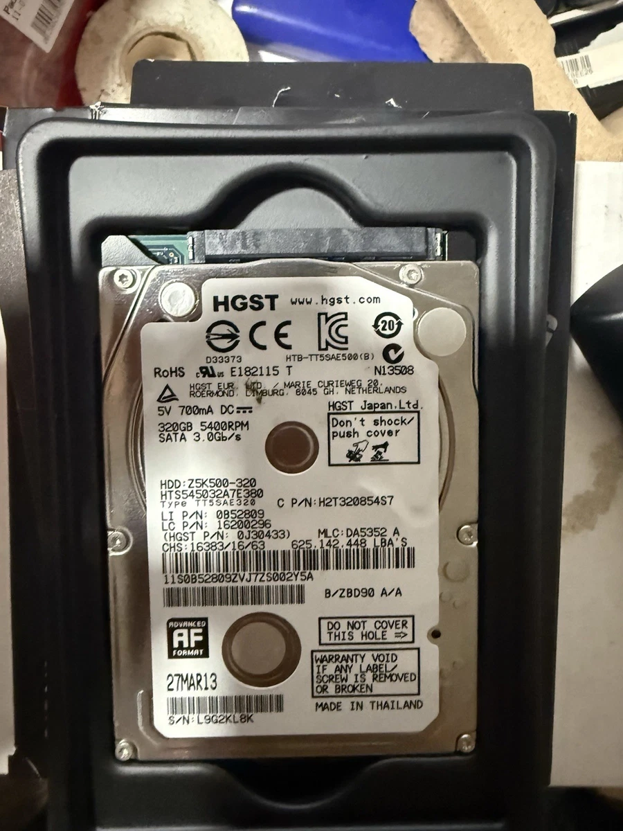 HGST SATA I 320 GB Internal Hard Disk Drives for sale | eBay