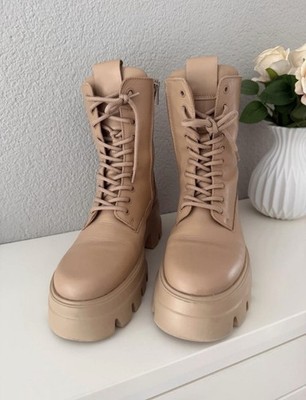 Another a Plateau Schnürstiefel Damen Größe 38