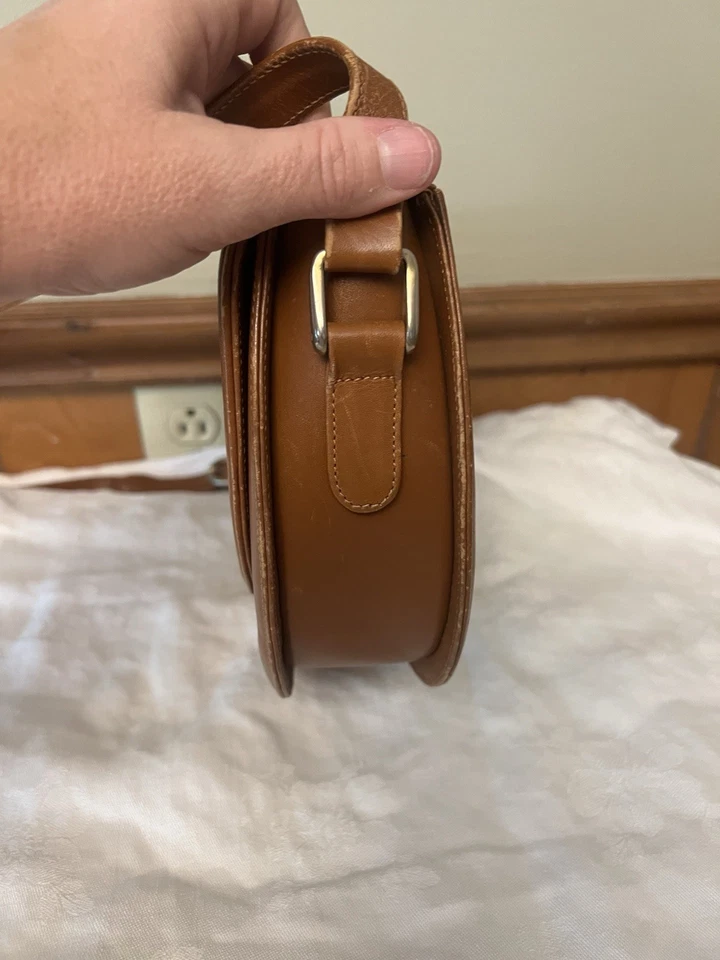 Gheradelli Brown Crossbody Embossed Purse - Image 4 of 4