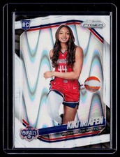 2025 Panini Prizm WNBA #149 Kiki Iriafen White Seismic Prizms