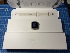 Apple Watch Series 7 GPS 41mm Aluminum Case - Starlight MKMY3LL/A Original Box