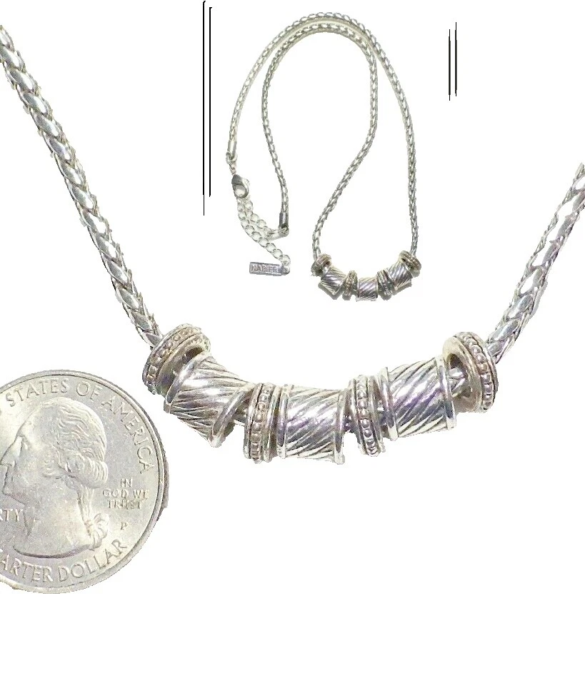 Napier Collares y colgantes De moda plateado plata