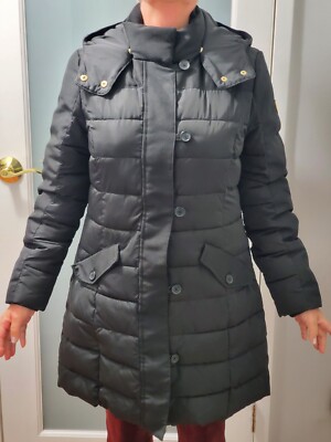 ROBERTO  CAVALLI Women's Winter Coat Black Size 48