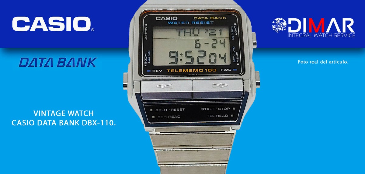Vintage Casio Data Bank DBX-110. Qw 696 Japan ,Year 1998 | eBay