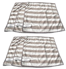 6 x Das Blaue Wunder Extra Spültuch mit Bambusfasern Grau