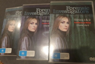 Forensic Investigators Series One [DVD](中古品) FORENSIC INVESTIGATORS SERIES 1 & 2 RARE DVD TV SEASON CRIME SHOW