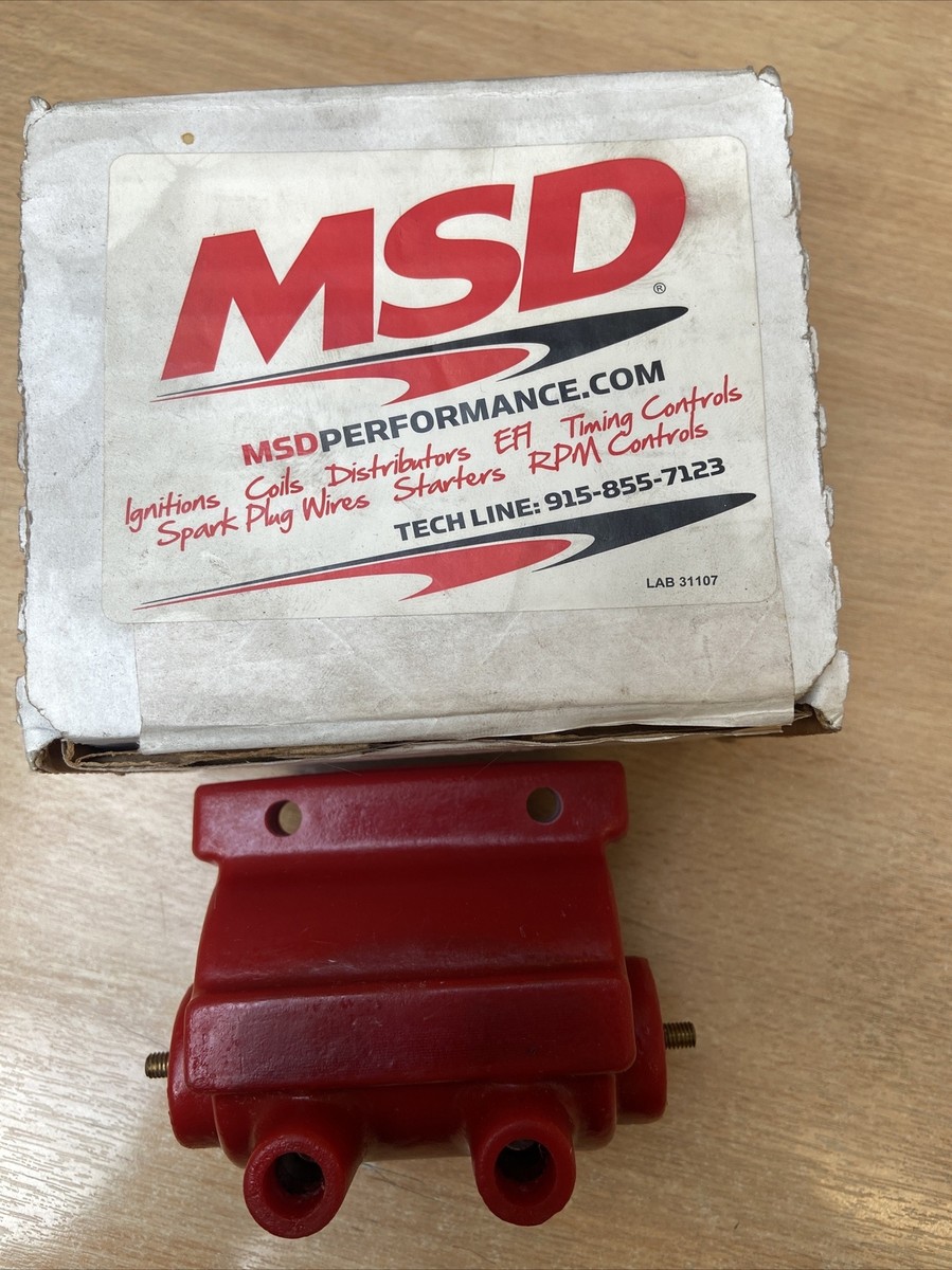 Z Msd 8204 Blaster Coil. Dual Output Motorcycle | eBay