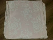 Pottery Barn Kids "Pink w/White Roses" Full Flat Sheet