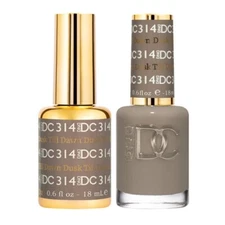 DND DC Soak Off Gel Polish Matching Duo 0.6 oz/ 18 mL  #314 - Dusk Till Dawn