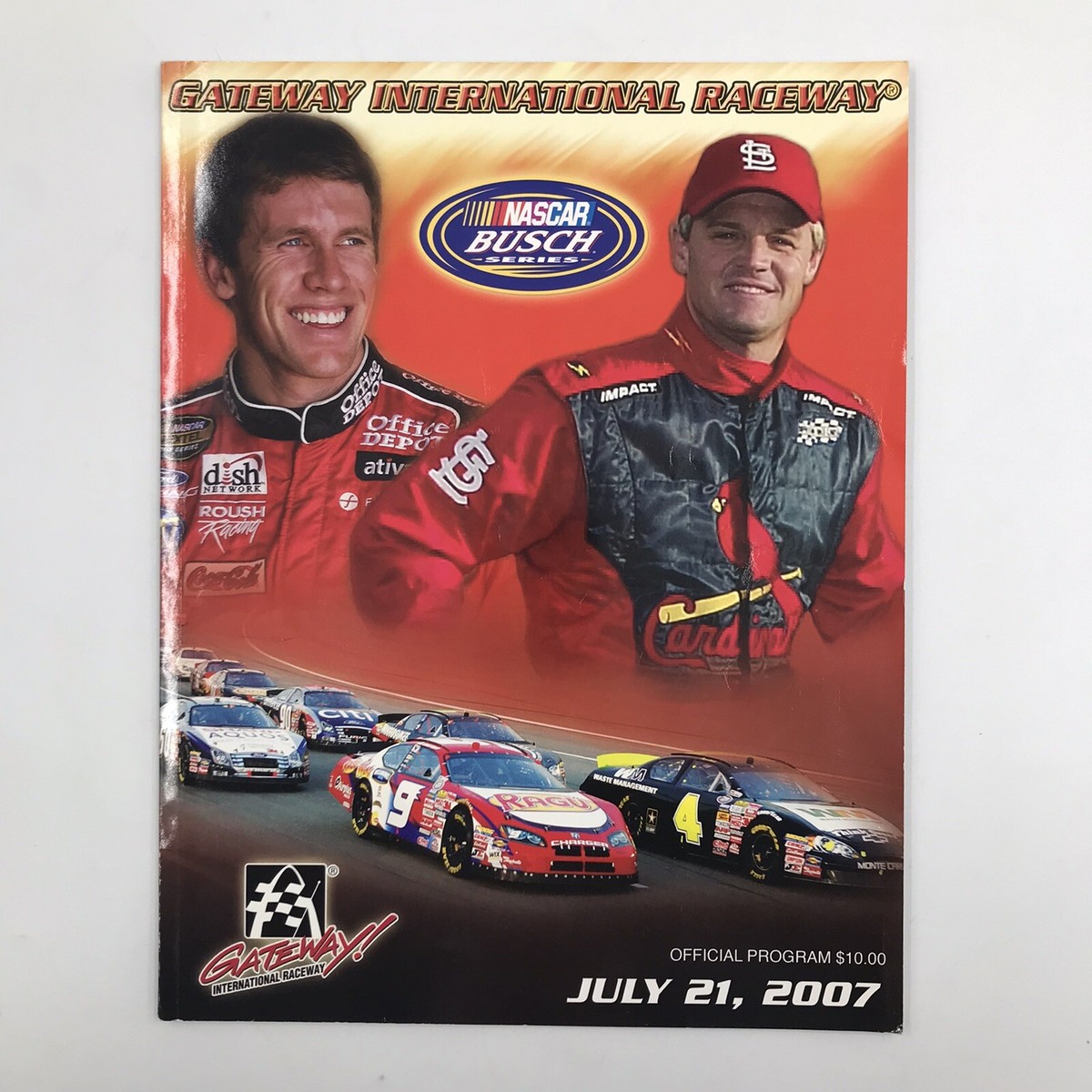 2007 Nascar Busch Series 2007 Johnny Sauter #28 Yellow Transportation