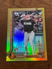 2025 Topps Series 1 Coby Mayo GOLD FOIL /50 Baltimore Orioles