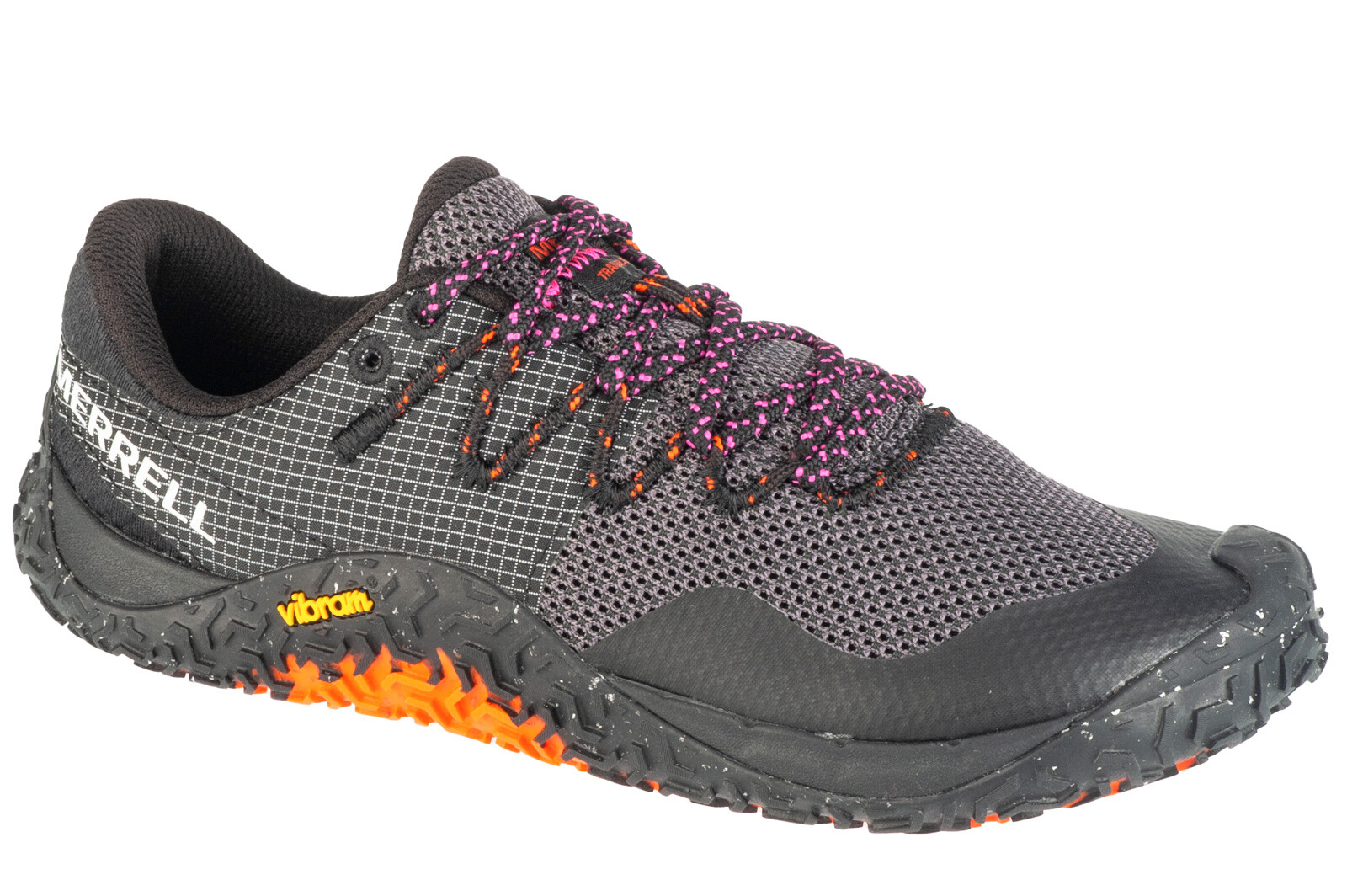 zapatos para correr Mujer, Merrell Trail Glove 7, negro