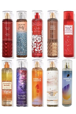 BATH & BODY WORKS FINE FRAGRANCE MIST SPRAY 8 oz each  [ You Choose Your Scent ]