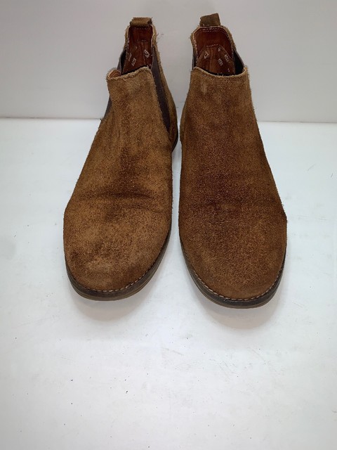 red tape chelsea boots tan suede