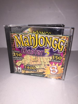 Mahjonggg Master 5 PC CD- Rom