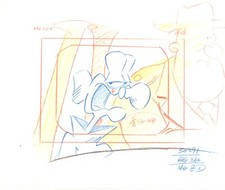 Mother Goose Grimm Grimmy Cel Drawing Animation Vintage Cartoon 1991-2 689