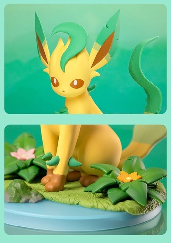 Neu Funism Pokémon Leafeon Prime Figur Pokémon 18cm Sammlerstück Statue - Bild 3 von 6