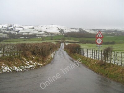 Photo 6x4 The lane to Crook of Lune bridge Howgill/SD6396 From Four Lane c2008