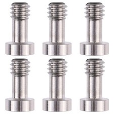 6PCS 1/4'' - 20 Camera Long Screw Hex Screws with Stainless Steel Material fo...