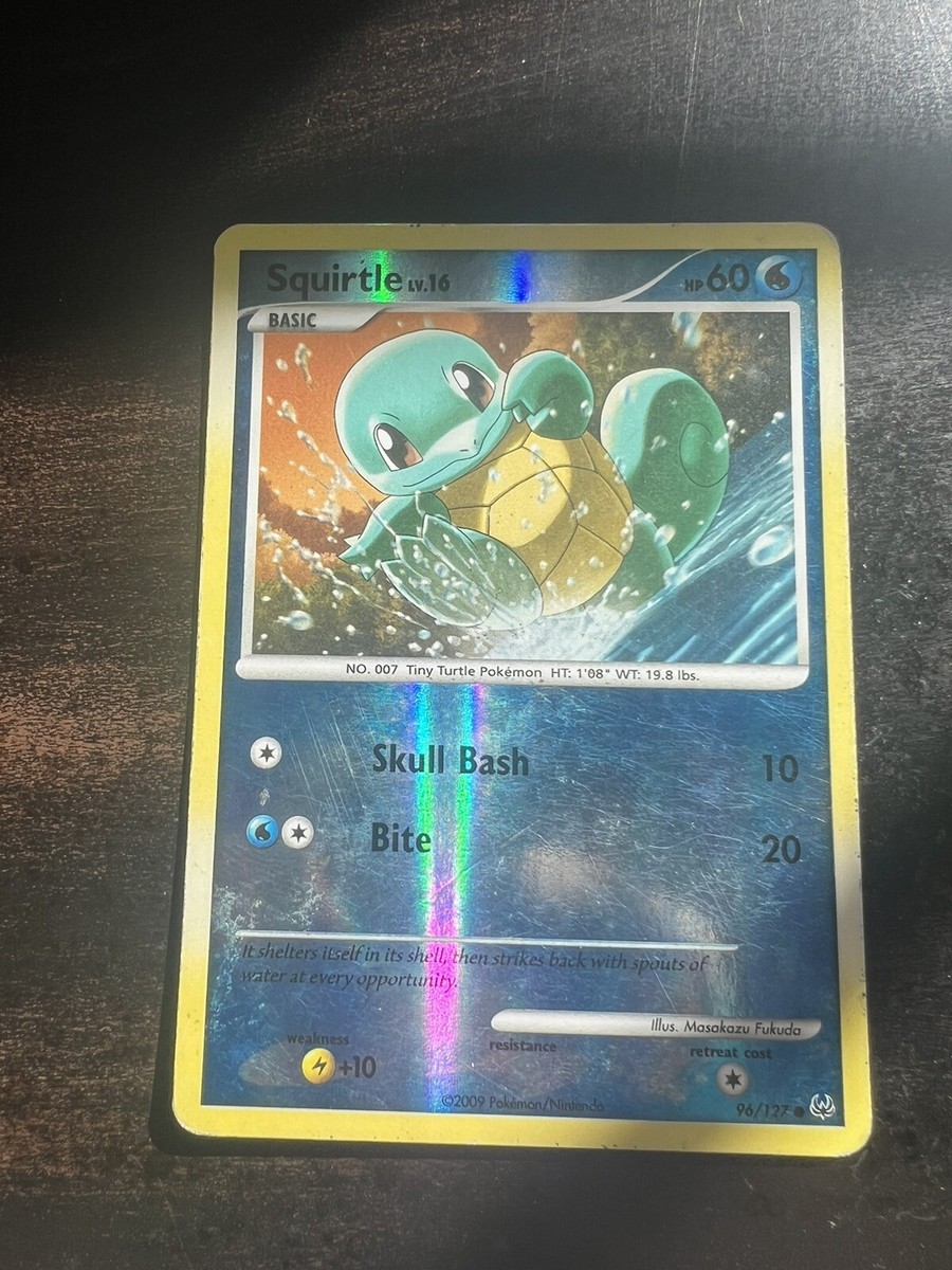 SELLING Pokémon Squirtle TCG Platinum Reverse Holo Card #96/127 | eBay