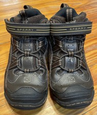 Sperry Top Sider Treadster Brown Leather Hiking Boots Size 11.5
