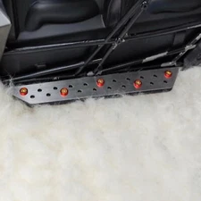 Chassis Armor Side Step Panel Stainless Accessory for ARRMA 1/7 FIRETEAM RC Car