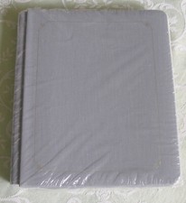 Creative Memories 8 X 10 Sterling Gray Reflections Scrapbook Album Silver Trim