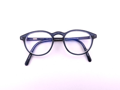 Modo Eyeglasses, Frames Only, 6541 Blue, 47-20-145, Plastic, Round, Full-Rim