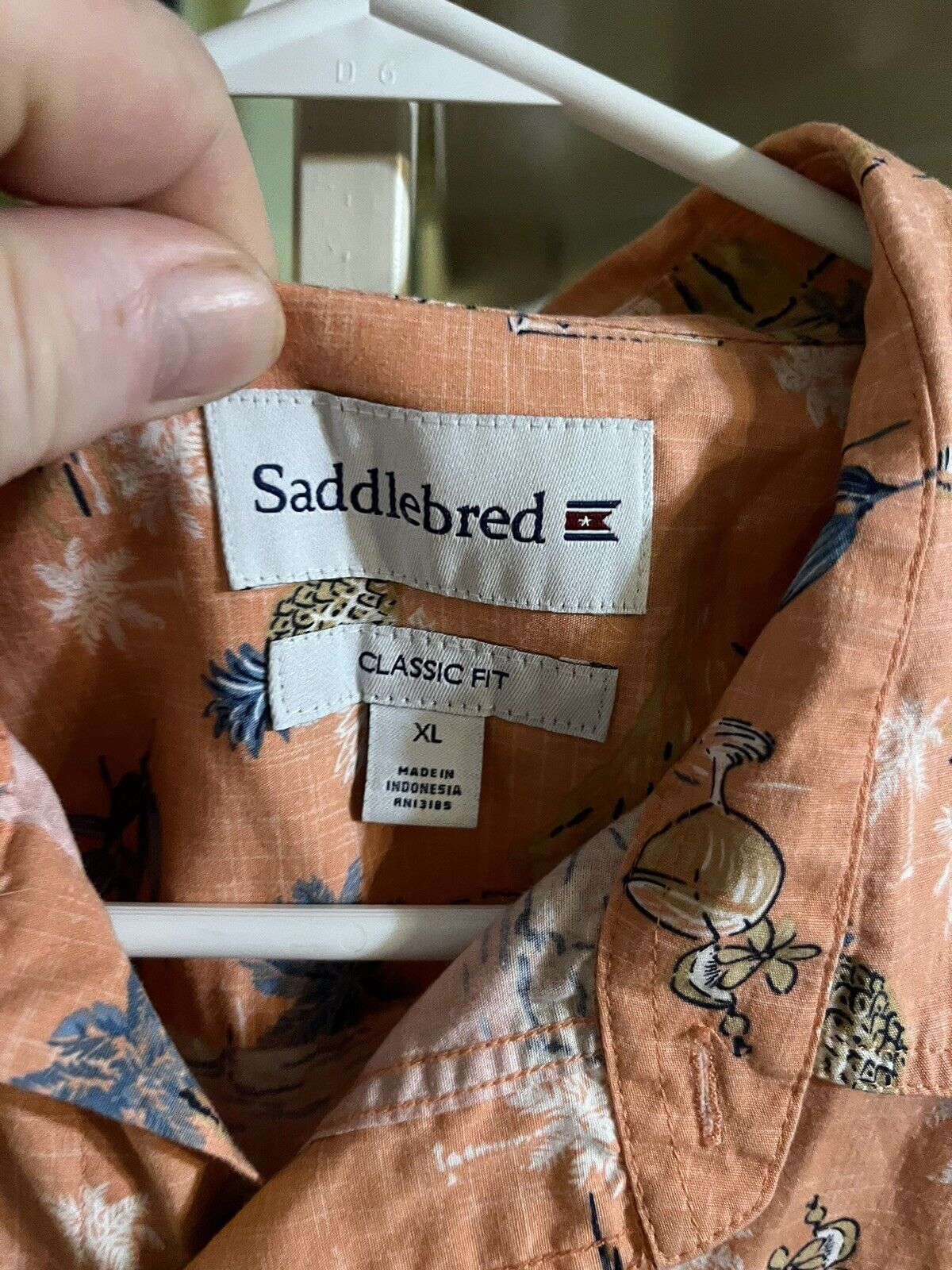 2 Saddlebred Hawaiian Shirts XL Classic Fit - image 6