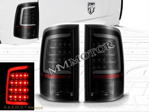 Black Smoke 2009-2018 Dodge Ram 1500 2010-2018 2500/3500 LED Tail Lights Lamps E - Foto 4