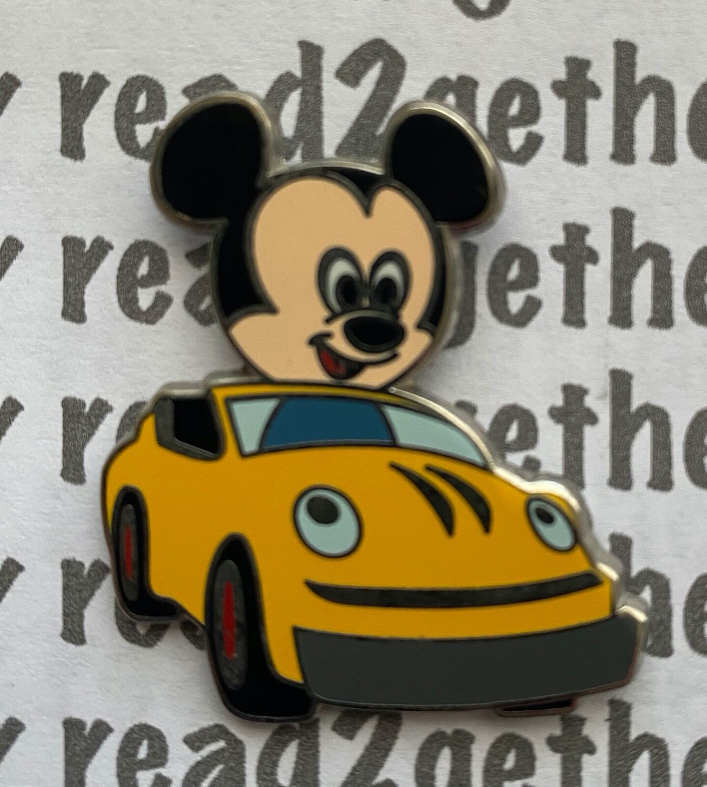 Disney Pin 2014 PWP Starter Baby Characters in Vehicles Mickey in Autopia