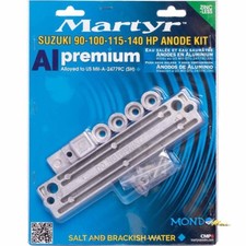KIT ANODI PER MOTORE SUZUKI 90/140cv IN ALLUMINIO MARTYR