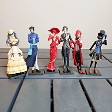 Black Butler lot of 6 Figures Trading Arts Vol. 1 Rare See Desc. ZB