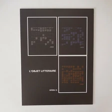 N9297 print the literary object Opera manuscript wall art PN 2014 Nice France