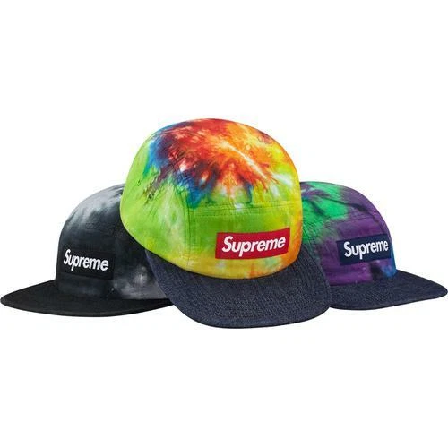 Supreme Tie Dye Camp Cap Multi O/S S/S 13