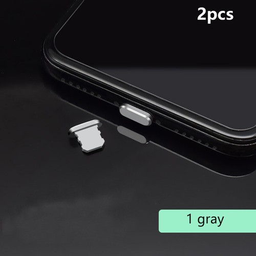 2PCS Aluminum Alloy Anti Dust Plug For Phone 14 13 Max Lightning Port Cover - Zdjęcie 6 z 21