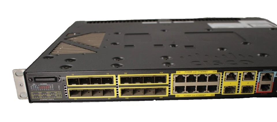 Cisco IE 3010 8-Port PoE IE-3010-16S-8PC Industrial Ethernet Switch AC/DC - Image 4 of 4