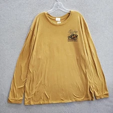 General Motors Men T-Shirt 3XL Brown Check Chevrolet Camaro American Muscle