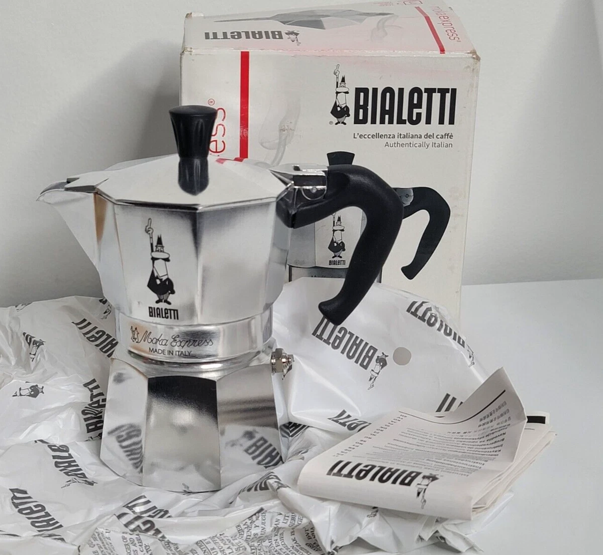 Moka Bialetti Express 3 Tazas – Quinto Café