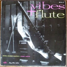 Michel Hausser Quartet Bobby Jaspar Vibes + flute LP ON COLUMBIA