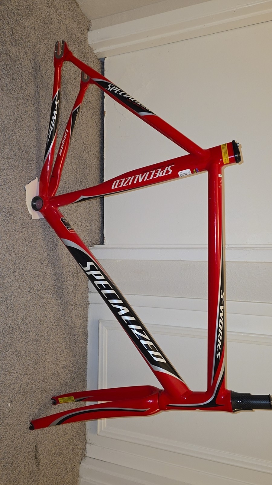 Specialized Langster Track Sworks Carbon Red 