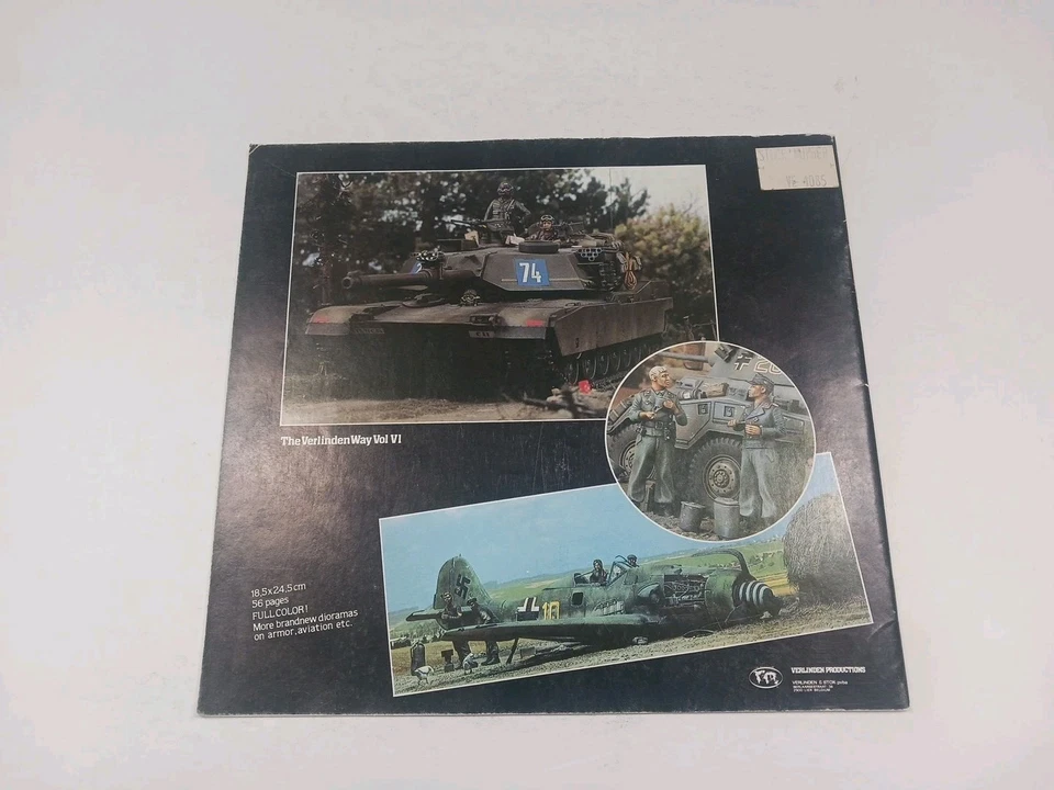 Lot Of 3 Verlinden Catalogs / Handbook Military Miniature Modeling 1990 # 7 & 8 - Image 3 of 4