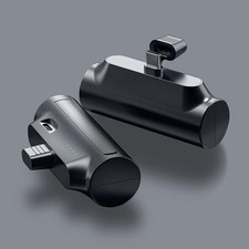 Mini 5000mAh Portable Charger Fast Charging USB-C Power Bank for iPhone  Androi