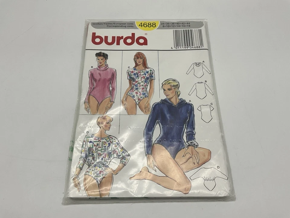 Burda Nuevo Antiguo Stock Patrones Lote de 10 Artesanías de Costura Coleccionables Años 90 De Colección Foto 4 de 4