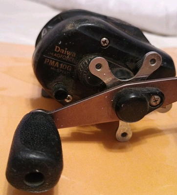 #ad Vintage Daiwa Procaster PMA 10G Baitcasting Fishing Reel High Speed Magforce 2BB $19.99