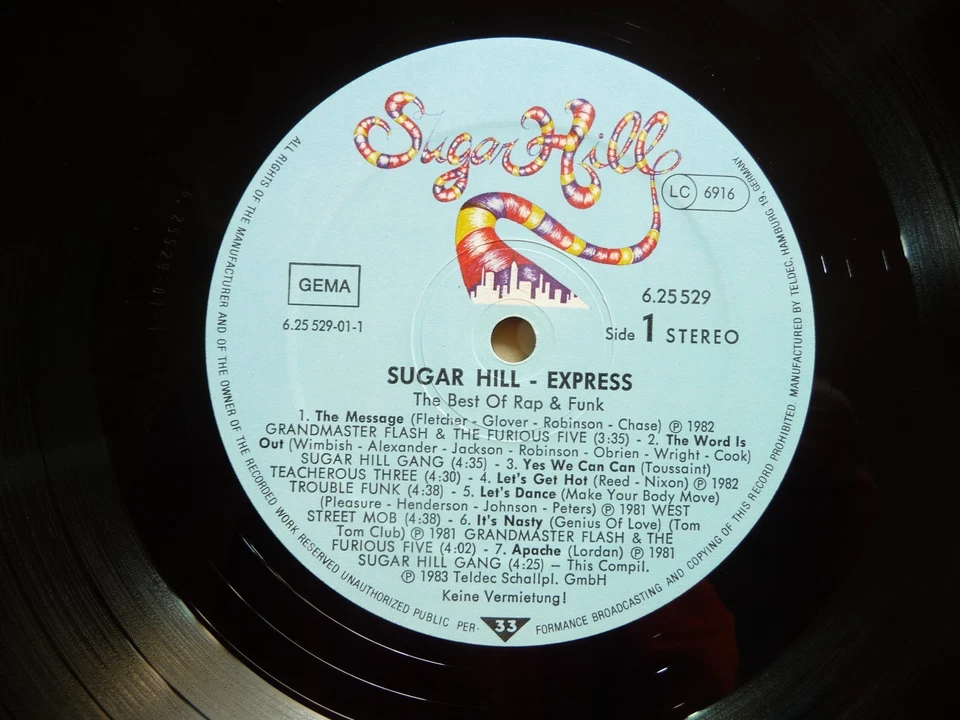 Sugar Hill Express (The Best Of Rap & Funk) - Bild 4 von 4