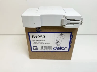 DELTA Deta B1953 Überspannungsschutz-Set 1 Modul Typ 2 mit Erde und Neutralleiter